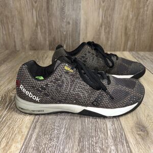 Reebok Crossfit Nano 5.0 V72419 Black Gray Womens Size 7 Running Sneaker Shoes